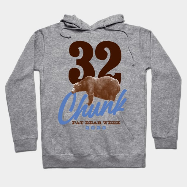 32 Chunk Hoodie by MindsparkCreative